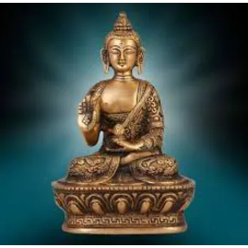 Gautam Buddha Brass Statue