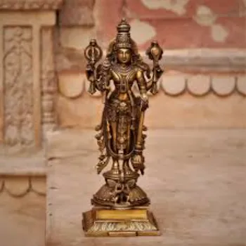 Vishnu Brass Statue