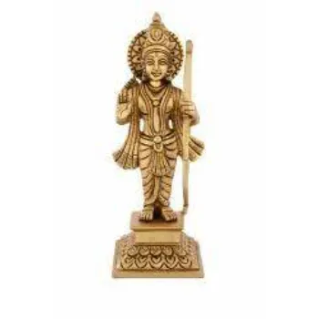  Brass Ram God Statue