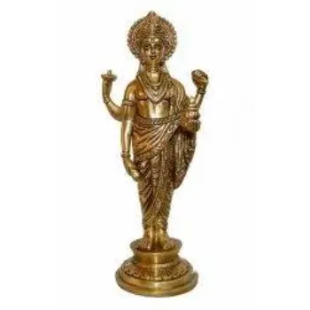 Brass Vishnu God Statue