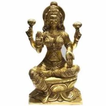 Ashirwad Lakshmi Seated on Lotus