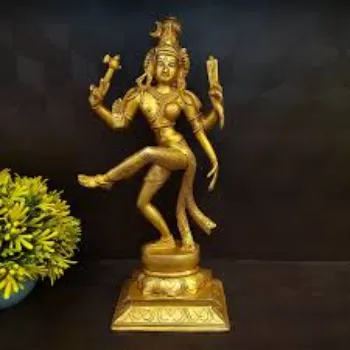  Brass God Ardhantheeswar Statue