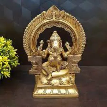 Ganesha Brass God Statue 