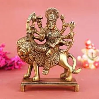 Durga Brass God Statue