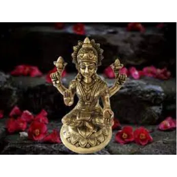  Brass God Lakshmi Statue