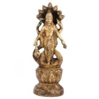  Brass Lord Vishnu Statue