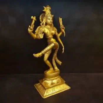  Brass Ardhanatheeswar God Statue
