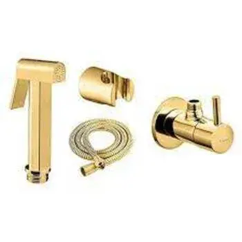  Brass Health Faucet Golden Color 