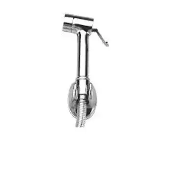 Silver, Brass Health Faucet