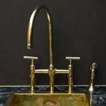 Brass Health Faucet Golden Color 