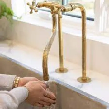 Brass Health Faucet Golden Color 