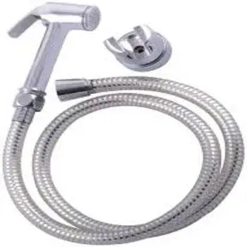 Polished, Brass Health Faucet