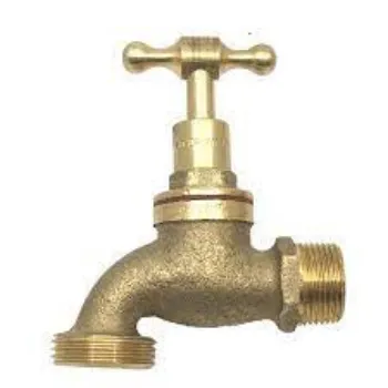 Brass Hose Bibcock Golden Color 