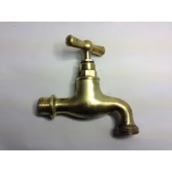 Brass Hose Bibcock  Golden Color 