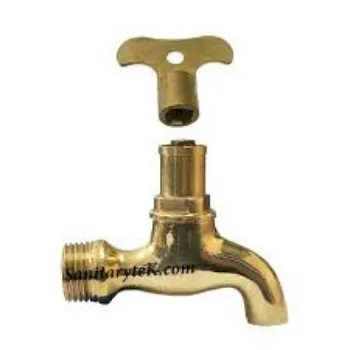 Brass Hose Bibcock Golden Color 