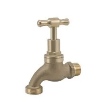 Brass Hose Bibcock Golden Color 
