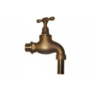 Brass Hose Bibcock  Golden  Color 