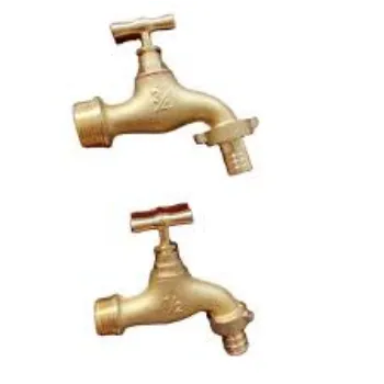 Brass Hose Bibcock Golden Color