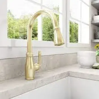 Brass Kitchen Faucet