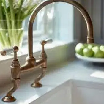Chrome Polished, Brass Kitchen Faucet