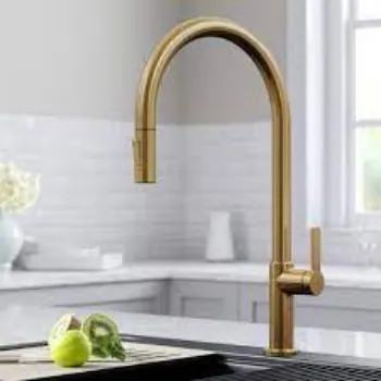 Brass Kitchen Faucet