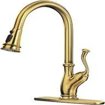 Brass Kitchen Faucet