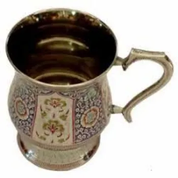 Fine Finishing Brass Mug