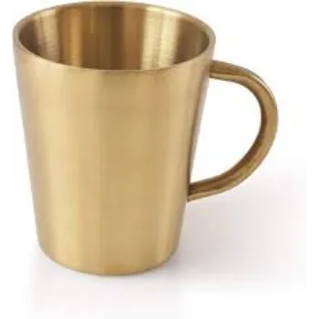 Modern Brass Mug