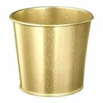 Modern Brass Mug