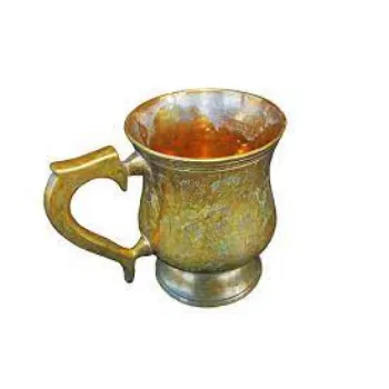 Polished Brass Mug