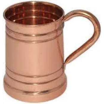 Modern Brass Mug
