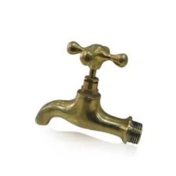 Brass Pillar Cock Golden Color