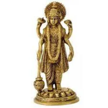  Brass Vishnu Staue