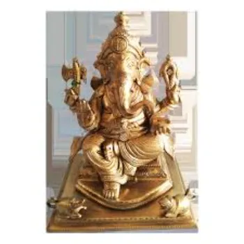Ganpati Brass Statue