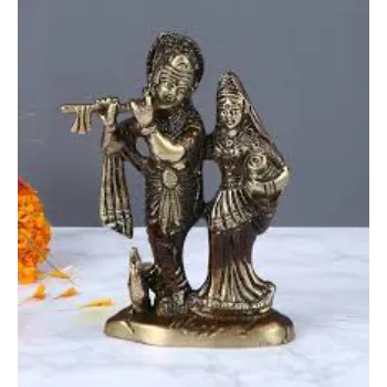  Brass  Radha Krishna Statue