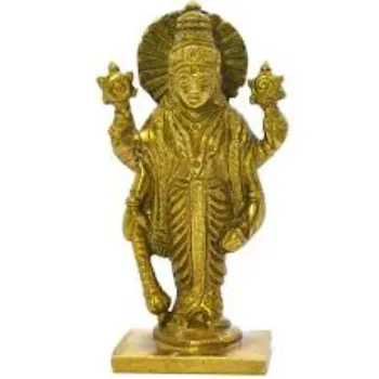 Brass Vishnu Statue