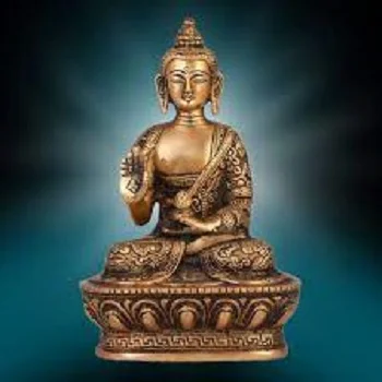 Gautam Buddha Brass Statue