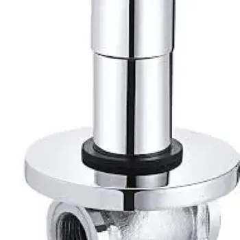 Brass Stopcock For Bathroom