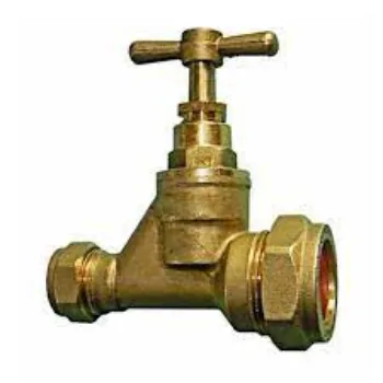  Brass Stopcock Golden Color 