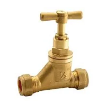 Brass Stopcock Golden Color 