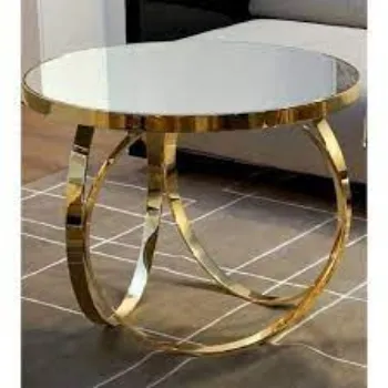 Polished Brass Table
