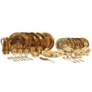 Shri Durga Brass Thali