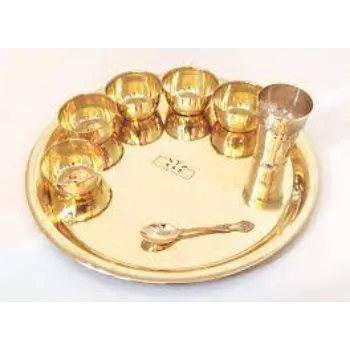 Good Quality Brass Thali