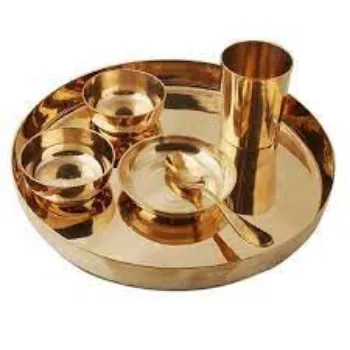 Good Quality Brass Thali