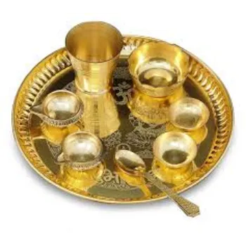 Good Quality Brass Thali