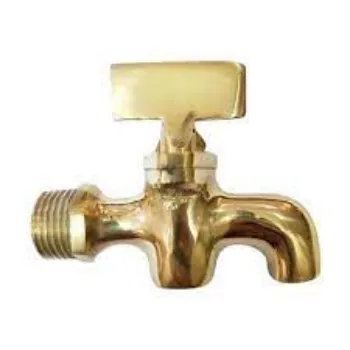 Brass Water Taps Copper Color 