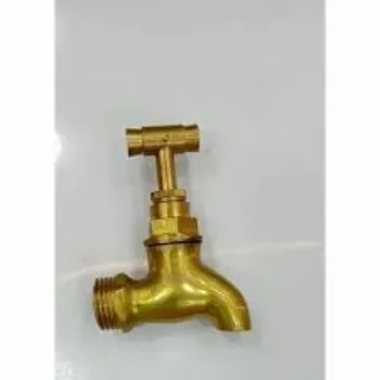 Brass Water Taps Golden Color 