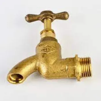 Brass Water Taps Golden Color
