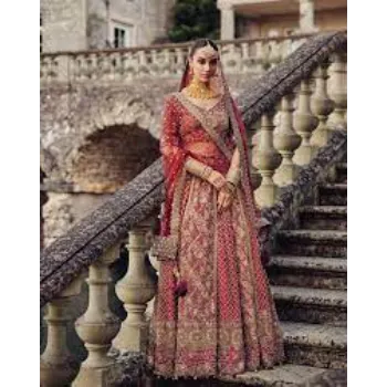 Anti wrinkle Bridal Lehenga
