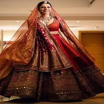 Beautiful Red Bridal Lehenga